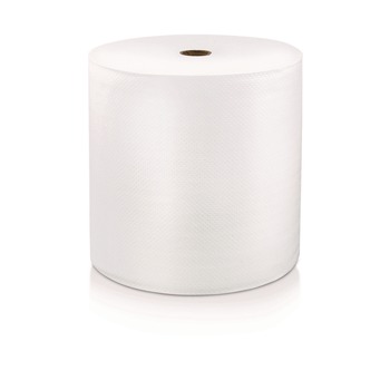 LoCor 46902 7 in. x 1000 ft. 1-Ply Hard Wound Roll Towel - White (1-Carton)