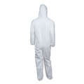 Cleaning Cloths & Wipes | Ansell KCC 44325 A40 Elastic-Cuff and Ankles Coveralls - 2X Large, White (25/Carton) image number 2