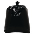 Low-Density Trash Bags | Trinity Plastics 100406 24 in. x 32 in. 16-Gallon 0.7 millimeter Flat Pack Low-Density Can Liners - Black (500/Carton) image number 0
