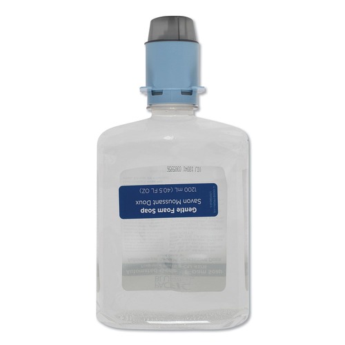 Soap Refills | Georgia Pacific Professional 43716 Pacific Blue Ultra 1200 mL Automated Foam Soap Refill - Fragrance-Free (3/Carton) image number 0