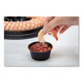 Cups | Dart 325PCBLK 3.25 oz. Conex Complements Portion/Medicine Cups - Black (2500/Carton) image number 3