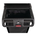 Carts | Rubbermaid Commercial 2202530 10.5 in. x 16.8 in. x 33 in. 30 Gallon Fabric Cleaning Cart Bag for Rubbermaid Commercial Housekeeping and Janitorial Carts - Black (4/Carton) image number 3