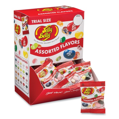 Candy, Gum & Mints | Jelly Belly 72512 Assorted Flavors Jelly Beans (80/Box) image number 0