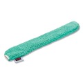 Dusters | Rubbermaid Commercial HYGEN FGQ85100GR00 22.7 in. x 3.25 in. HYGEN Quick-Connect Microfiber Dusting Wand Sleeve image number 3