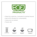Souffle & Portion Cups | Eco-Products EP-SPCLID2 2 oz Sugarcane Portion Cup Lids - White (2500/Carton) image number 1