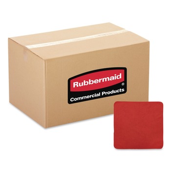 CLEANING CLOTHS AND WIPES | Rubbermaid Commercial 1820581 16 in. x 16 in. Microfiber Cleaning Cloths - Pink (24/Pack)