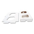 Perforated Roll & Hand Towels | SCT SCH 10004 7.88 in. x 3.88 in. x 0.88 in. 2-Cupcake Paper Holder Inserts - White/Brown (200/Bundle) image number 2