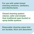 Towel Dispensers | Tork 192850 8.5 in. x 7 in. x 7 in. Chem-Ready Buckets - White (5/Carton) image number 4
