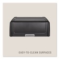 Janitorial & Housekeeping Carts | Rubbermaid Commercial 2202528 Locking Security Hood for Housekeeping Carts - Black image number 1