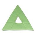 Mop Heads | Unger UNGSRPD1 10.25 in. x 9 in. Glass Cleaning Pads - Green (5/Pack) image number 0