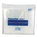 Food & Utility Bags | Fantapak MGP MGZ2P0606 Reloc Zippit 6 in. x 6 in. Plastic Zipper Bags - Clear (1000/Box) image number 0