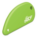 Knives & Multi-Purpose Tools | slice 00200 0.1 in. Ceramic Blade 2.4 in. Plastic Handle Fixed Non Replaceable Micro Safety Blade Safety Cutters - Green image number 3