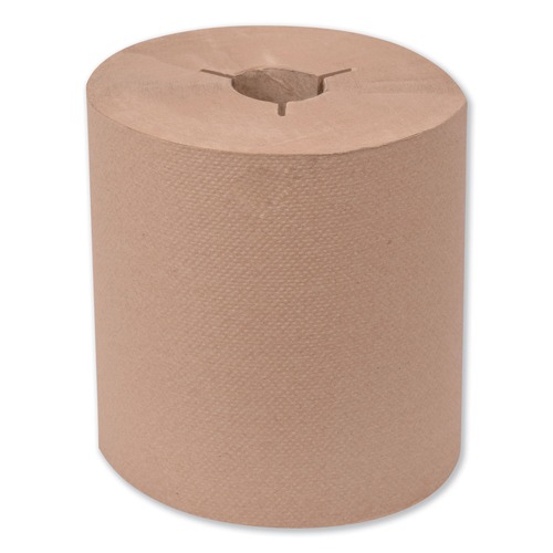 Perforated Roll & Hand Towels | Tork 8031500 8 in. x 630 ft. Universal Notched Hand Towel Roll - Natural (6 Rolls/Carton) image number 0