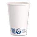 Perforated Roll & Hand Towels | SOLO 412RCN-PLANET Recycled Content PCF Paper Hot Cups, ProPlanet Seal, 12 oz, White, 50/Pack image number 0