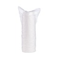 Food Containers & Lids | Dart 8SJ32 8 oz. 4.63 in. Diameter x 1.13 in. Height Squat Foam Container - White (500/Carton) image number 3