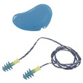 Ear Protection | Howard Leight by Honeywell FUS30-HP 100-Pair Fusion 27 dB Corded Multiple-Use Earplugs - Blue/White, Regular image number 0