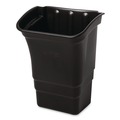 Carts & Trucks | Rubbermaid Commercial FG335388BLA 8 Gallon Rectangular Optional Utility Cart Refuse/Utility Bin - Black image number 0