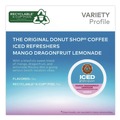 Soft Drinks | The Original Donut Shop 5000382824 ICED Refreshers K-Cup Pods - Mango Dragonfruit Lemonade (80/Carton) image number 5