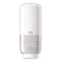 Soap Dispensers | Tork 571600 4.45 in. x 5.12 in. x 10.94 in. Elevation Foam Skincare Auto Dispenser with Intuition Sensor - White (4/Carton) image number 1