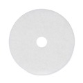 Floor Pads-Cleaning, Buffing & Polishing | Boardwalk BWK4020WHI 20 in. Diameter Polishing Floor Pads - White (5/Carton) image number 0