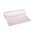 High-Density Trash Bags | Boardwalk V8046HNKR02 40 in. x 46 in. 45 gal. 13 mic High-Density Can Liners - Natural (250/Carton) image number 1