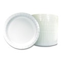 Plates | Boardwalk CP6B1004250A 6 in. Paper Dinnerware Plate - White (1000/Carton) image number 3