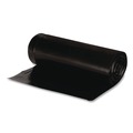 Low-Density Trash Bags | Earthsense Commercial 1506839 24 in. x 23 in. 10-Gallon 0.85 mil. Linear Low Density Recycled Can Liners - Black (500/Carton) image number 3