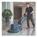 Floor Pads-Stripping | Boardwalk BWK4018GRE 18 in. Diameter Heavy-Duty Scrubbing Floor Pads - Green (5/Carton) image number 3