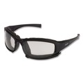 Eye Protection | Ansell 25672 V50 Calico Safety Eyewear with Head Strap, KleenVision Anti-Fog Coating, Black Nylon Frame, Clear Polycarbonate Lens image number 0