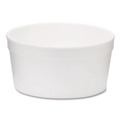 Bowls | WinCup 221996 8 oz Tall Style Foam Containers - White (500/Carton) image number 1