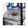 Perforated Roll & Hand Towels | Alera ALESW59SL3624 Plastic 36 in. x 24 in. Shelf Liners for Wire Shelving - Clear (4/Pack) image number 7