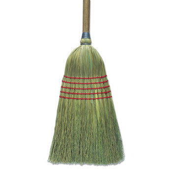 BROOMS | Boardwalk BWKBR10003 56 in. Overall Length Corn Broom - Natural (6/Carton)