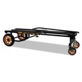 Carts & Trucks | Advantus 86201 33.25 in. x 17.25 in. x 42.5 in. 500 lbs. Capacity 8-in-1 Multi-Cart - Black image number 7