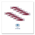 Metered Dispenser Refills | Boardwalk CURVP010I060M01AAS8100 Curve Solid Air Freshener - Spiced Apple, Red (10/Box) image number 2