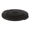 Waste Receptacle Lids | Suncast Commercial TCU32GLIDD Utility Trash Can Lid for 32 gal Trash Can, 22.22-in Diameter x 3-in, Black image number 0