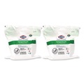 Cleaning Cloths & Wipes | Clorox Healthcare 30827 12 in. x 11 in. Hydrogen Peroxide Cleaner Disinfectant Wipes - Unscented White (2/Carton) image number 0