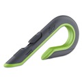 Knives & Multi-Purpose Tools | slice 10503 1.29 in. Carbon Steel Blade 7 in. Nylon Handle Replaceable Double Sided Box Cutters - Gray/Green image number 2