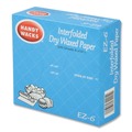 Paper Wraps | Handy Wacks EZ6 10.75 in. x 6 in. Interfolded Dry Waxed Paper Deli Sheets (12/Carton) image number 3