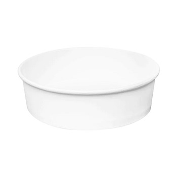 FOOD CONTAINERS PACKAGING | Karat FP-PSB48 7.99 in. x 2.4 in. 48 oz. Paper Food Bucket - White (270/Carton)