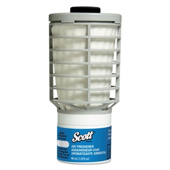 AIR FRESHENERS AND ODOR ELIMINATORS | Scott 91072 Essential 48 ml Cartridge Continuous Air Freshener Refills - Ocean Scent (6/Carton)
