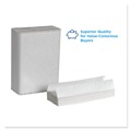 Perforated Roll & Hand Towels | Georgia Pacific Professional 20241 10.1 in. x 10.1 in. 1-Ply Pacific Blue Select C-Fold Paper Towel - White (2400/Carton) image number 4