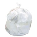 High-Density Trash Bags | Heritage Z6640VN R01 33 in. x 40 in. 16 mic 33 Gallon High-Density Waste Can Liners - Natural (250/Carton) image number 3