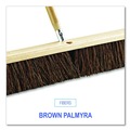 Brooms | Boardwalk BWK20136 36 in. Brush 3.25 in. Natural Palmyra Fiber Bristles Floor Brush Head image number 7