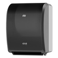 Towel Dispensers | Tork 771828 12.32 in. x 9.32 in. x 15.95 in. Electronic Hand Towel Roll Dispenser for 8 in. Rolls - Black (1/Carton) image number 4