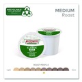 Coffee - Caffeinated | Krispy Kreme Doughnuts 5000330037 Classic Medium Roast Decaf Coffee K-Cups (24/Box) image number 3