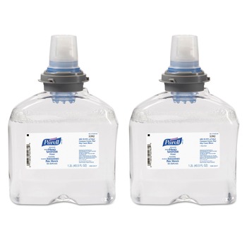 HAND SANITIZERS | PURELL 5392-02 1200 mL Advanced TFX Foam Instant Hand Sanitizer Refill -  White (2/Carton)