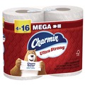 Cleaning Cloths & Wipes | Charmin 80730324 2-Ply Ultra Strong Septic Safe Bathroom Tissue - White (4/Pack) image number 2