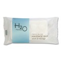 Hygiene Bar Soaps | Diversified Hospitality Solutions H2O20MB150 H2O Therapy 1.1 oz Soaps - White Tea and Lemongrass (400/Carton) image number 1