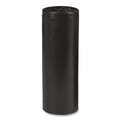 Low-Density Trash Bags | Earthsense Commercial 1507101 43 in. x 47 in. 56-Gallon 2 mil. Linear Low Density Recycled Can Liners - Black (100/Carton) image number 3