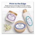 Perforated Roll & Hand Towels | Avery 22804 1.5 in. x 2.5 in. Oval Labels with Sure Feed and Easy Peel - Glossy White (180/Pack) image number 3